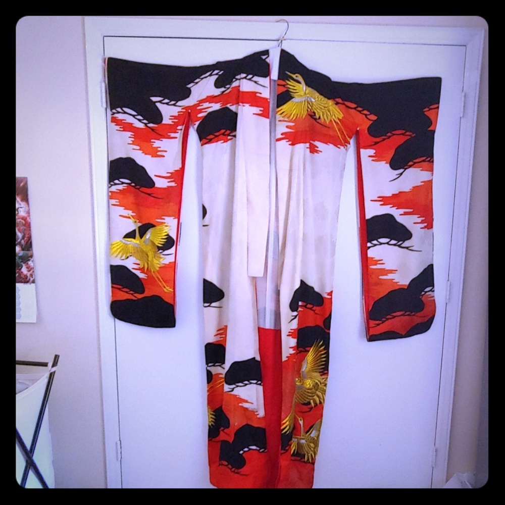 Authentic Vintage Japanese Kimono